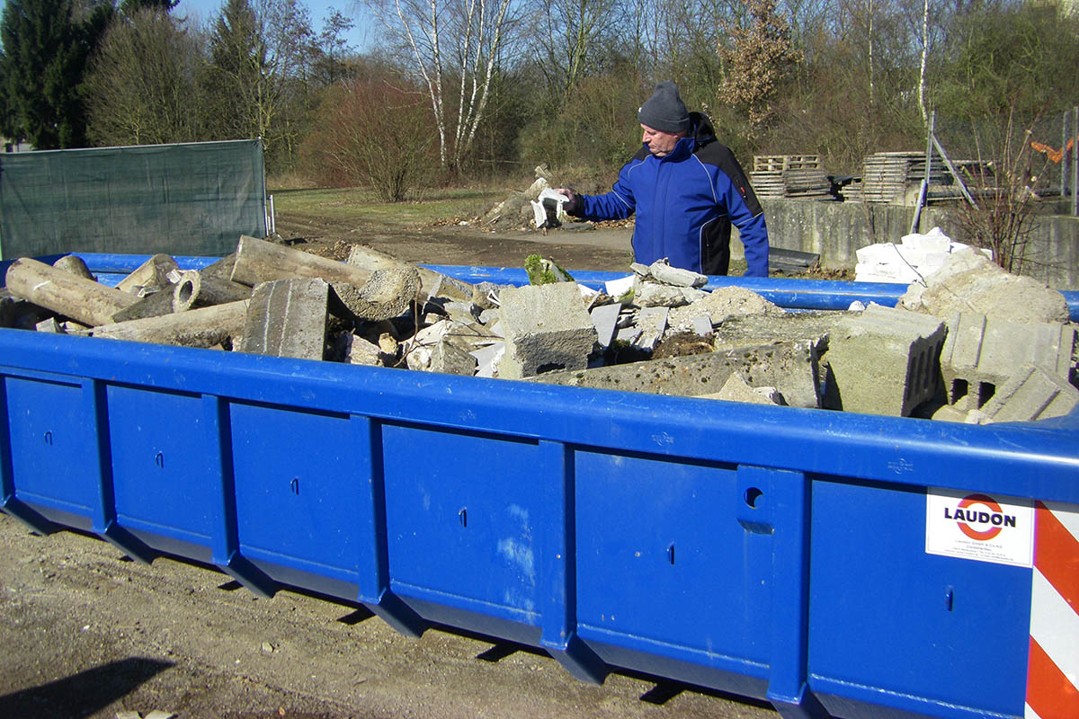 Ab dem 5. Mrz ist die Containerinsel in der Unteren Rheinau wieder geffnet. Foto: Stadt Bendorf