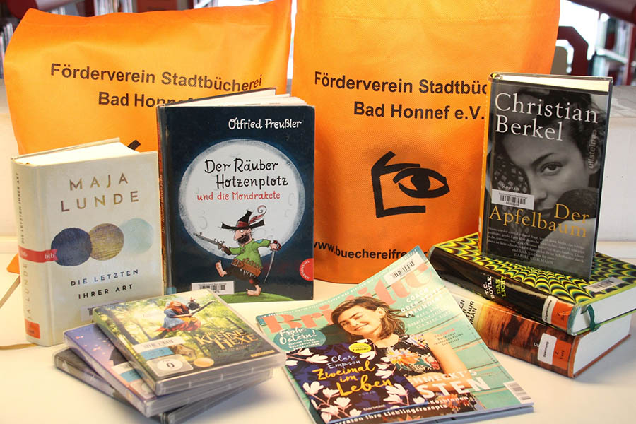 Stadtbücherei Bad Honnef bietet mobiles Medienpaket an