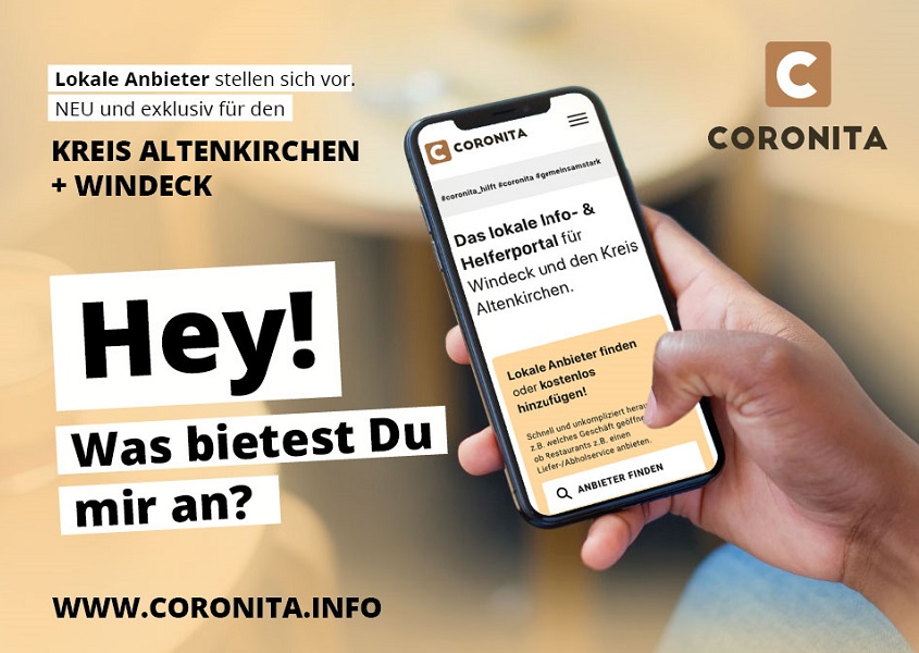 Was kannst du mir bieten? Infoportal hilft in Zeiten von Corona