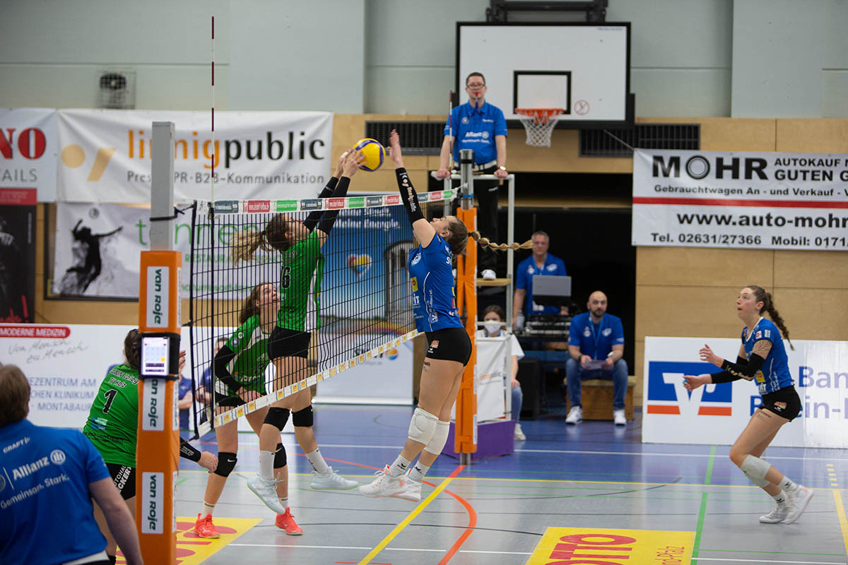 Volleyball: Arbeitssieg des VC Neuwied ber den TV Holz