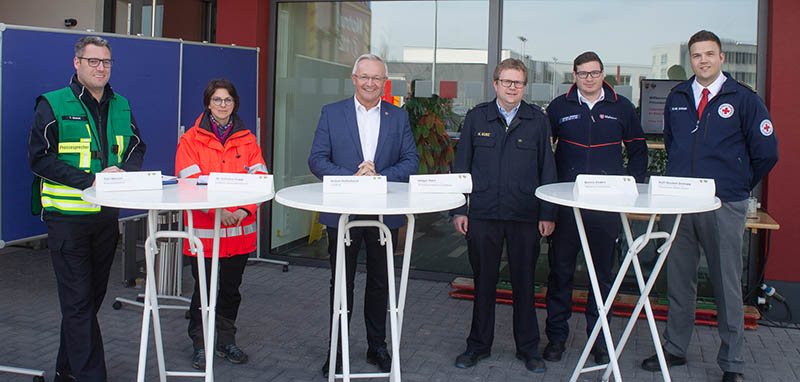 Sie standen heute der Presse Rede und Antwort. Fotos: Eckhard Schwabe