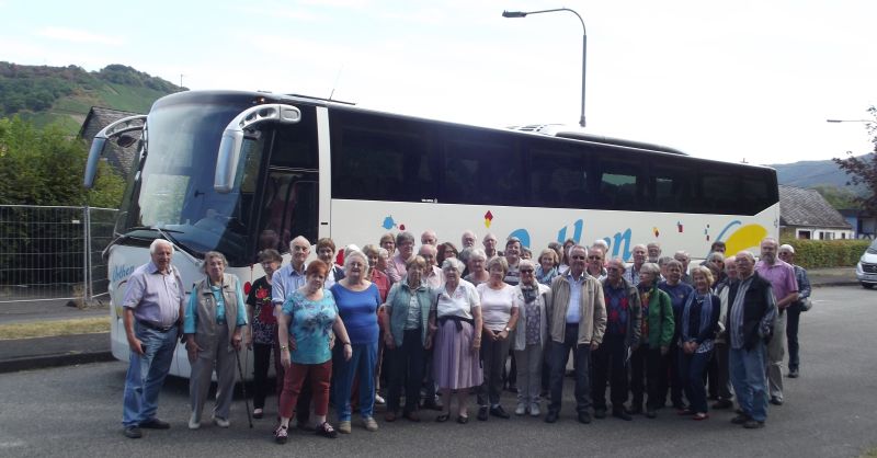 Gegenbesuch der Brackley European Association im vergangenen September und gemeinsamer Ausflug nach Cochem. Foto: privat