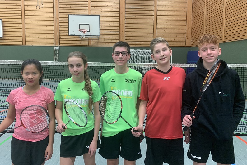 Souverner Auftritt bei U15-Badminton-Meisterschaft 