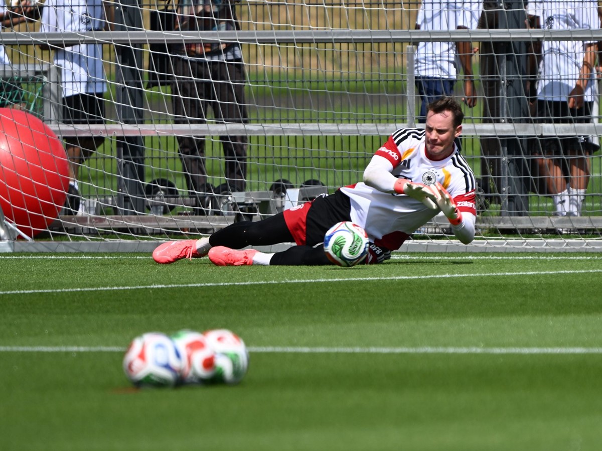 WM-Vorbereitung der Fu�ball-Nationalmannschaft. (Foto: Federico Gambarini/dpa)