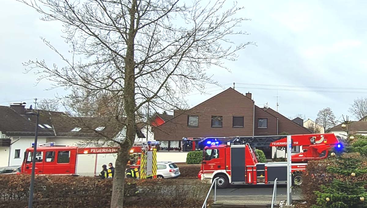 Feuerwehreinsatz im DRK Seniorenzentrum Altenkirchen