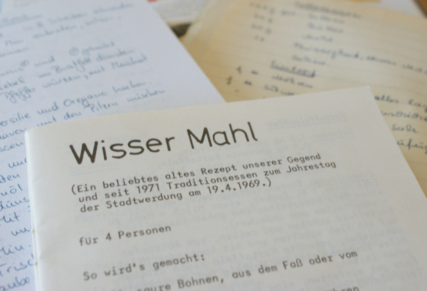 Beim Rezept fr das Wisser Mahl orientieren wir uns an einer Verffentlichung der Stadtwerke Wissen aus dem Jahr 1976. (Foto: AK-Kurier)