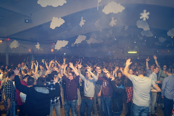 Ausgelassene Stimmung bei der Herschbacher Httengaudi