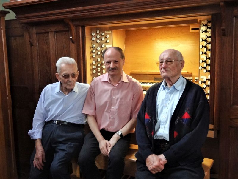 Sie gestalteten das Konzert (vlnr): Hermann Lamay, Ralf Cieslik und Paul Ferdinand. Foto: privat