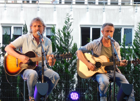 Thomas Wacker (links) und Thorsten Gary sind Graceland. (Foto: wear)