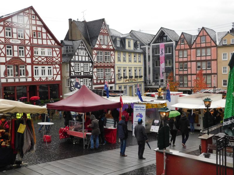 Das Lwenfest in Hachenburg, ein Opfer des Regens