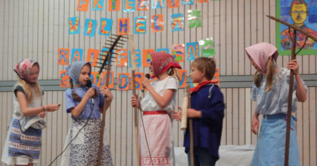 Hammer Grundschule feierte den Geburtstag ihres Namensgebers
