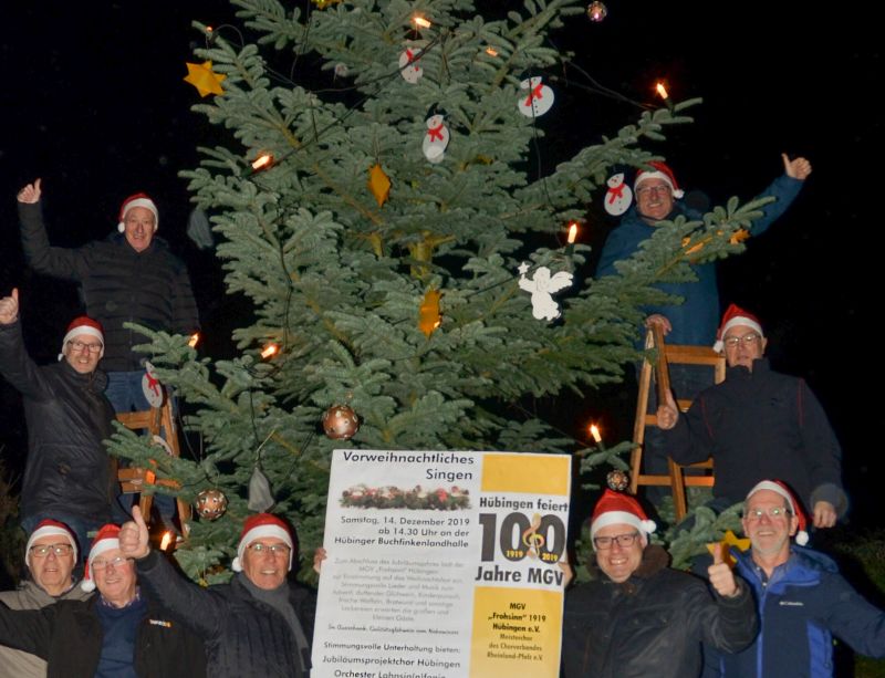 Jubilumsjahr der Hbinger Snger endet am 14. Dezember 