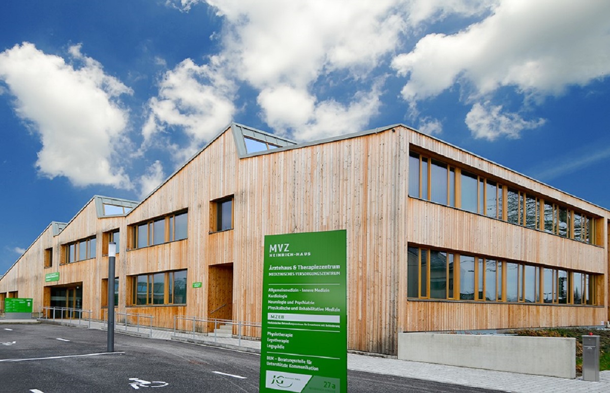 Das rztehaus, Therapiezentrum und Frderzentrum "Am Hohen Rhein" in Engers ldt am 26. August alle Anwohner ein, den Neubau auch von innen zu besichtigen. (Foto: privat)