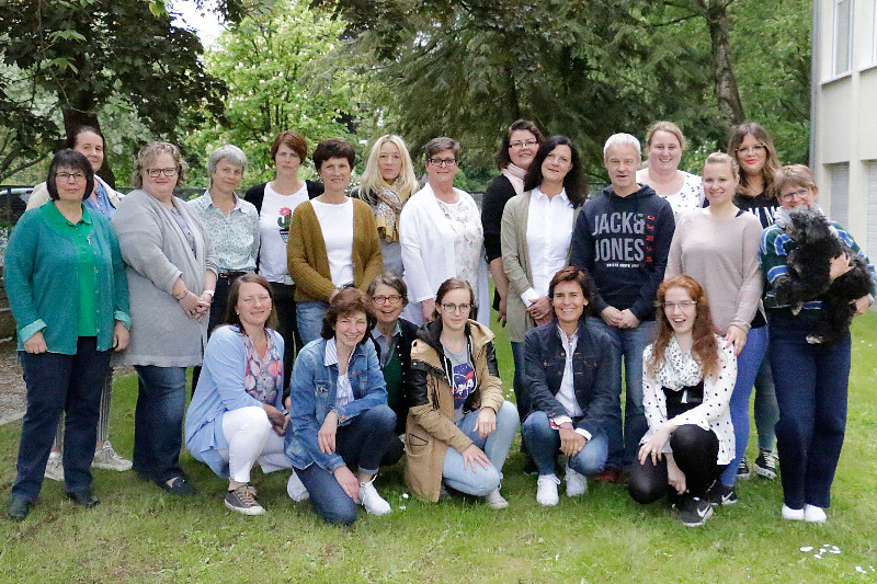 Nach erfolgreicher Prfung werden sich unsere Palliative Care Fachkrfte in Zukunft um sterbenskranke Menschen kmmern. Foto: Dernbacher Gruppe Katharina Kasper