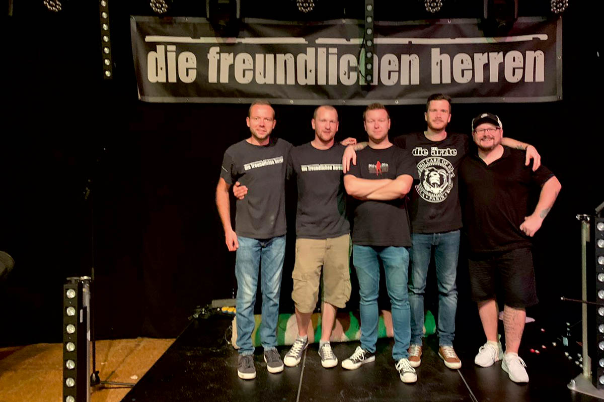 die freundlichen herren. Fotos: Veranstalter