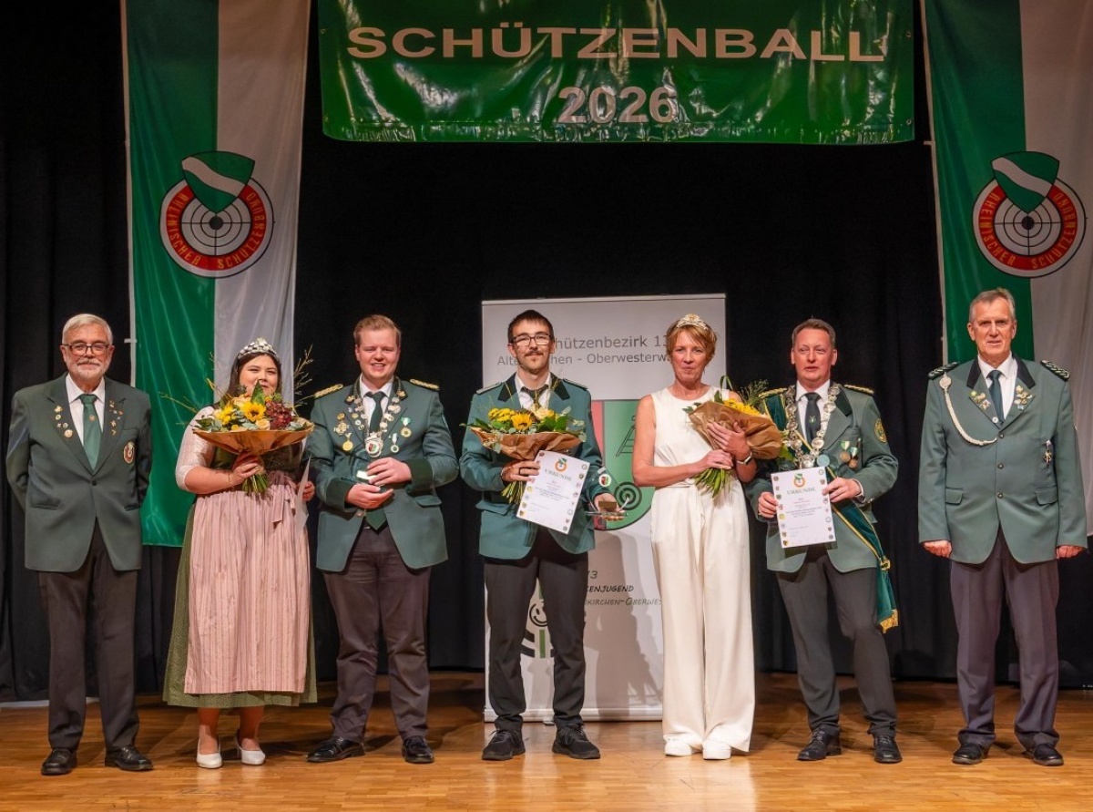 Max Scholl ist neuer Bezirkskönig des Bezirks 13