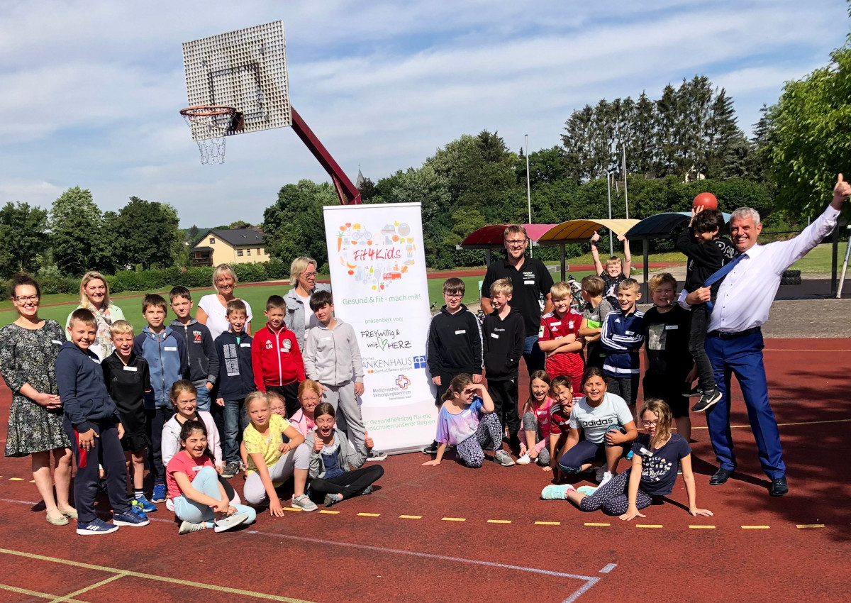 Aktion "fit4kids" in der Gutenberg-Schule Dierdorf gestartet