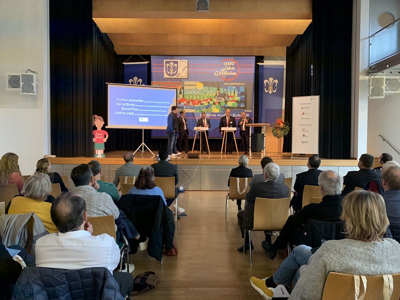 Am 11. November 2019 fand in Gllheim die Ergebnisprsentation aus fnf Jahren Digitale Drfer statt. (Foto: Betzdorf digital)
