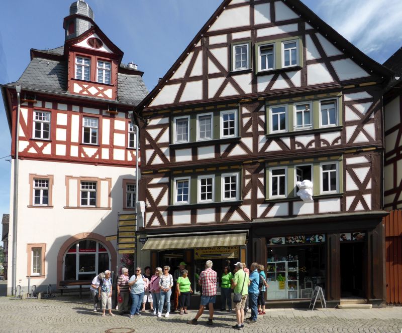 Westerwaldverein Bad Marienberg im historischen Dillenburg 