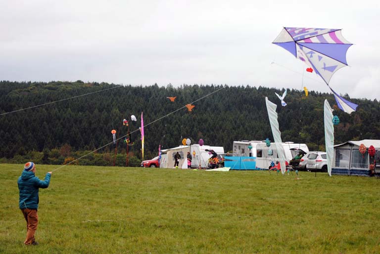 17. Drachenflugfest: Der Himmel ber Horhausen wurde bunt 