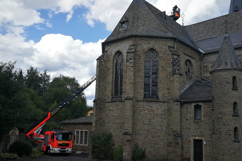 Dreitgige Drehleiter-Ausbildung bei der Betzdorfer Feuerwehr