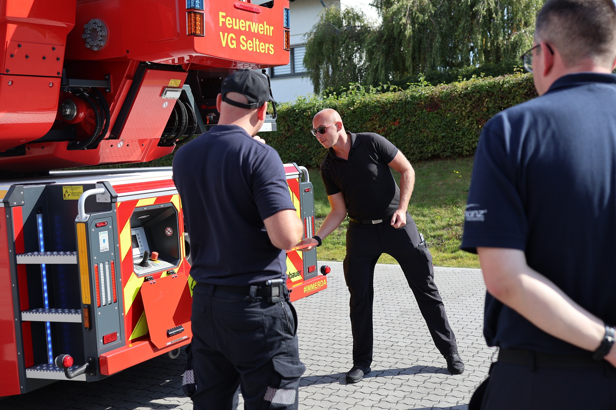 Drehleiterstammtisch in Ransbach-Baumbach: Austausch und Geschicklichkeit im Fokus