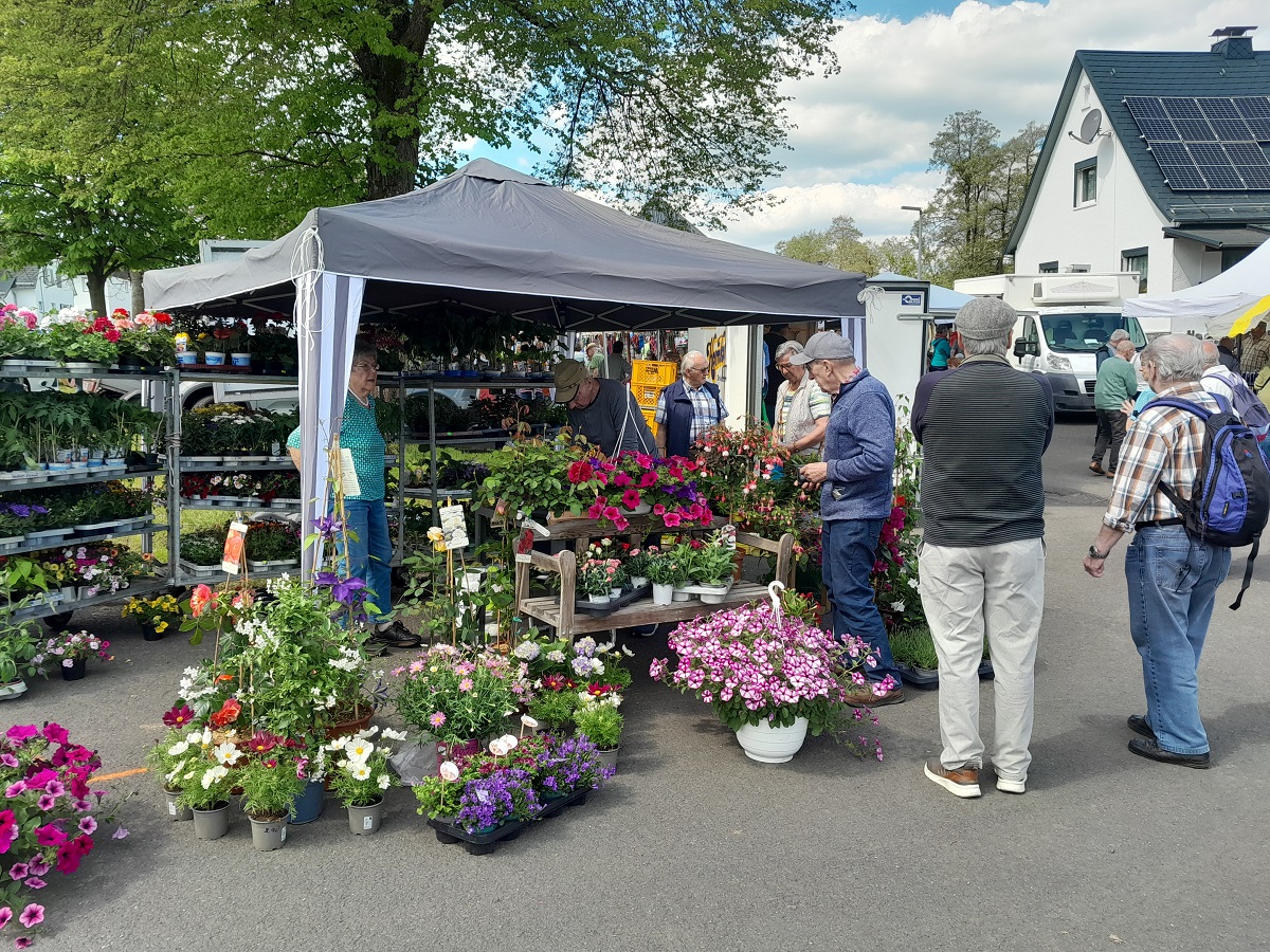 Blumen vom Grtner (Foto: Manfred Mauer)
