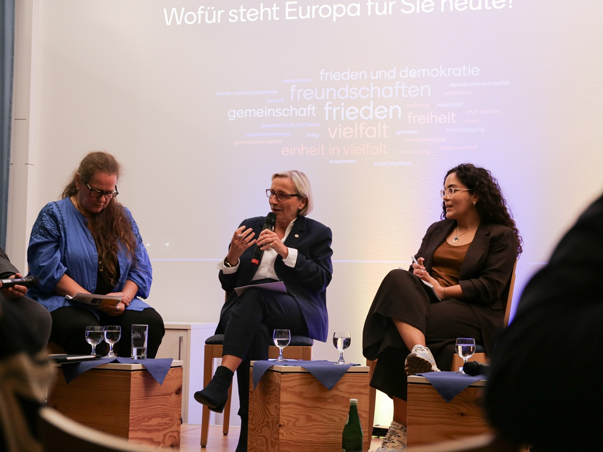 Unter anderem fand eine Podiumsdiskussion statt. (Foto: Veranstalter)
