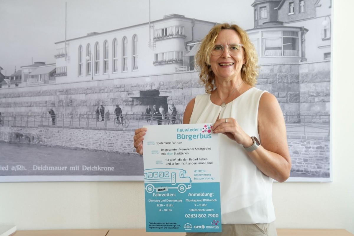 Benita Roos kmmert sich als Ehrenamtsbeauftragte der Stadt Neuwied auch um das Projekt Brgerbus. (Foto: Melanie Lange)