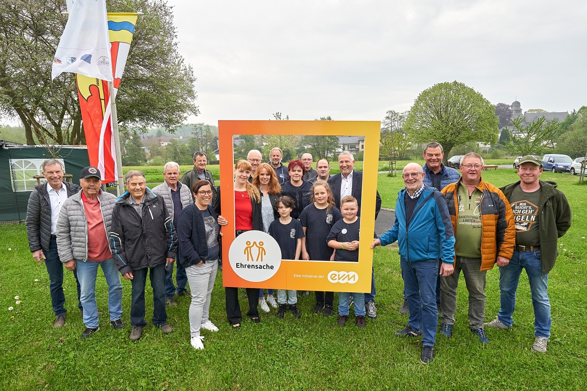 2.000 Euro aus dem Spendenprogramm "evm-Ehrensache" gehen an fnf Vereine der VG Wallmerod