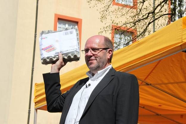 Die Vorbereitungen zum Frh im Jahr Markt in Hachenburg laufen