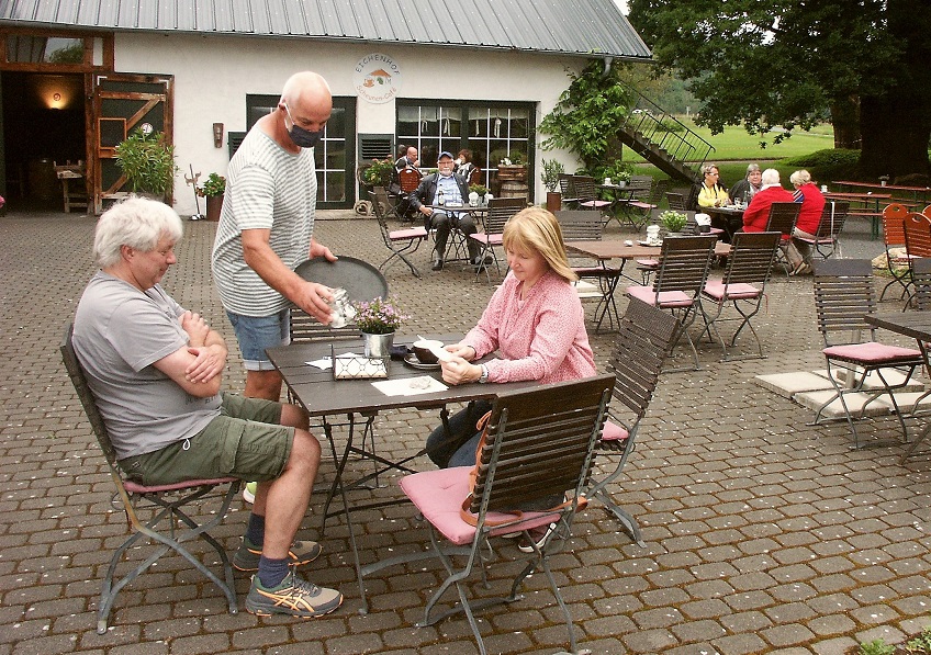 Das Scheunen-Caf hat geffnet. (Foto: privat)