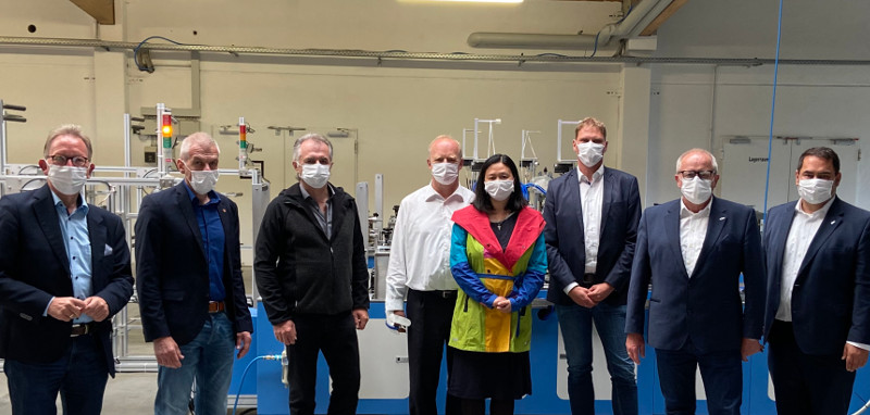 Made in Eichelhardt: Heimisches Unternehmen produziert Schutzmasken