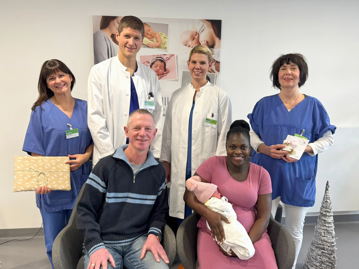 Eliana: Das Neujahrsbaby im Diakonie Klinikum Jung-Stilling