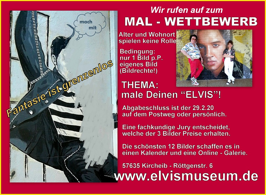 (Plakat: Elvismuseum)