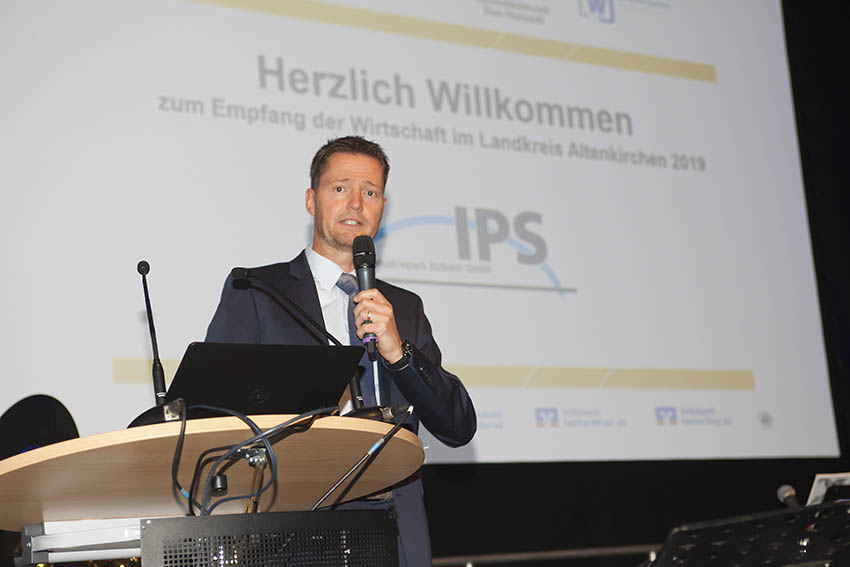 Empfang der Wirtschaft im IPS Industriepark Etzbach gut besucht