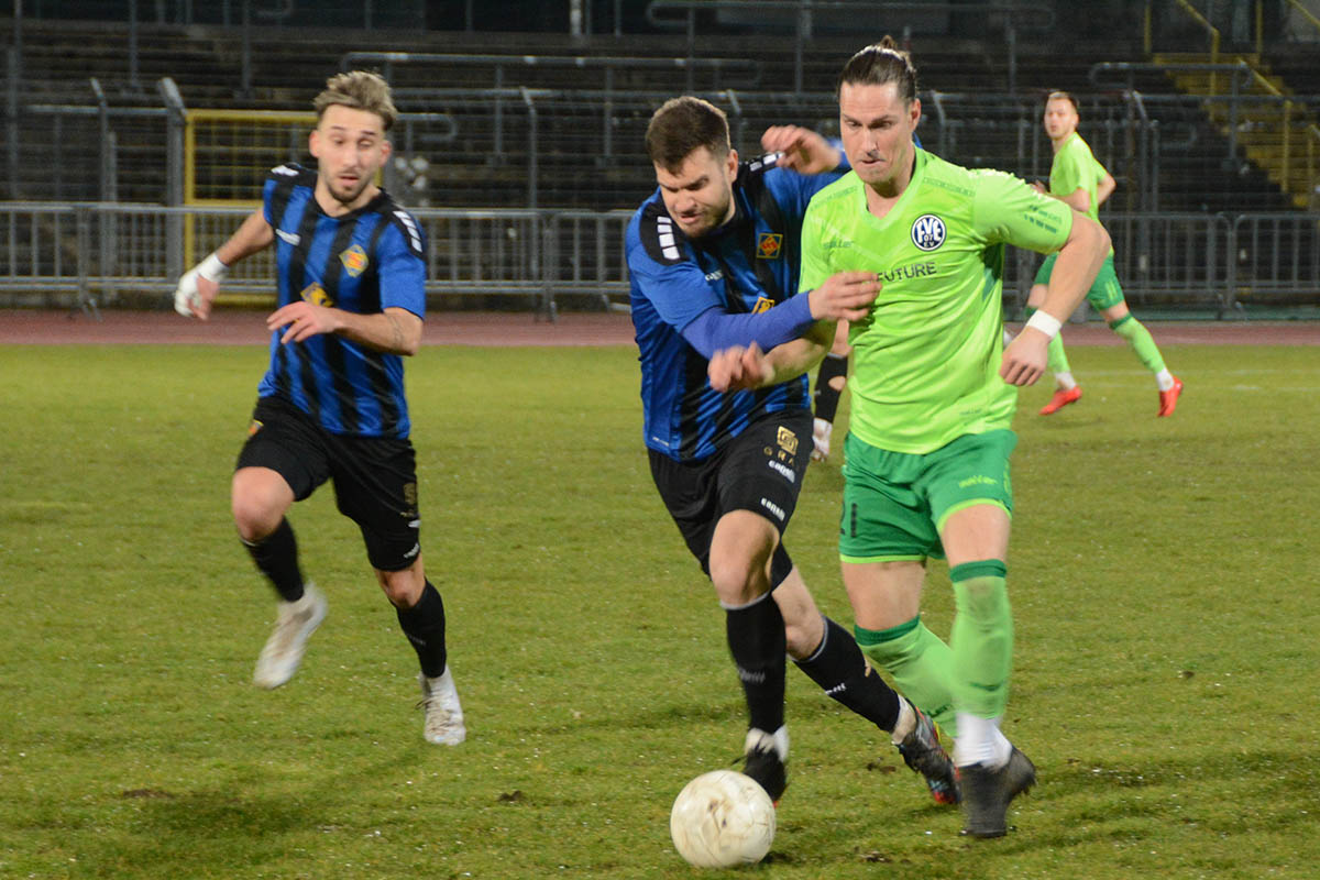 Sren Klappert ist mit zehn Treffern in 16 Oberligaspielen aktuell der Top-Torjger des FV Engers. Fotos: Verein