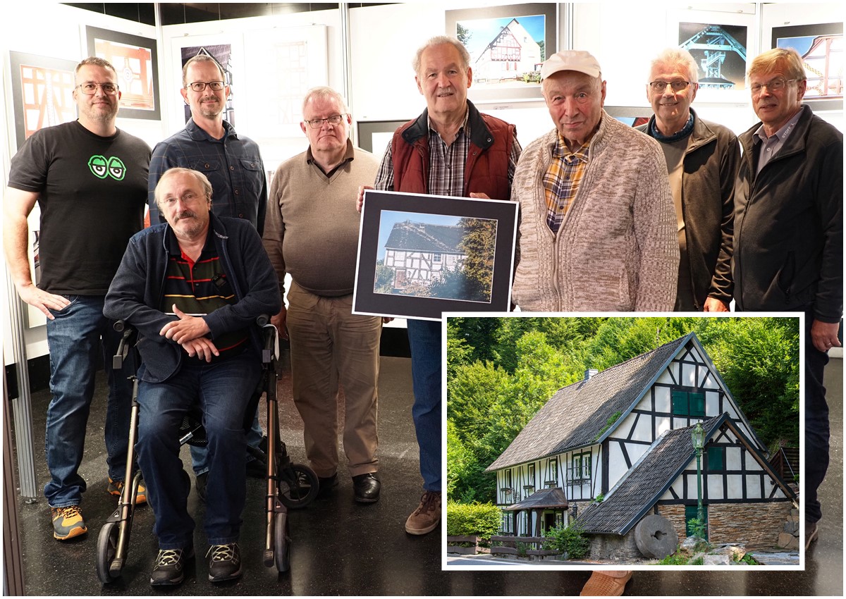 Die Westerwlder Foto-Freunde haben dem Fachwerk im Westerwald nachgesprt. (Fotos: Tatjana Steindorf / Uwe Rose)