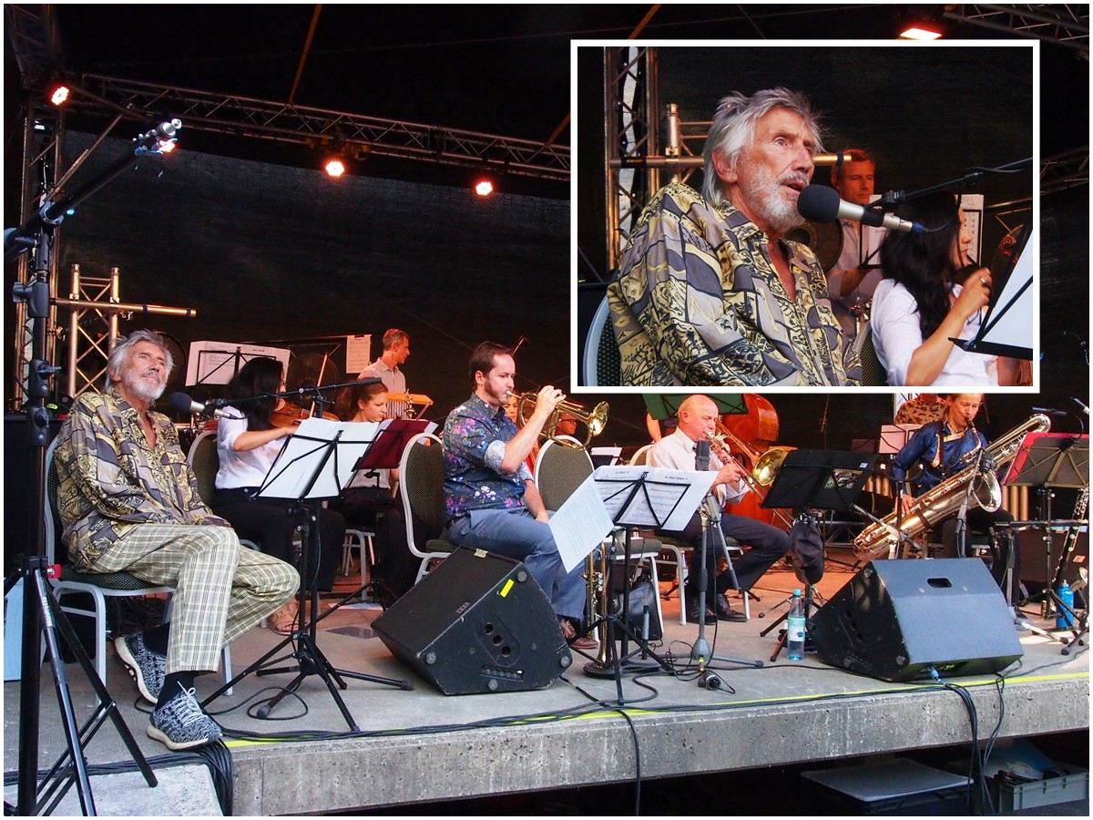 Christian Brckner und das wilde Jazzorchester interpretierten das "Dschungelbuch". Foto: Tatjana Steindorf