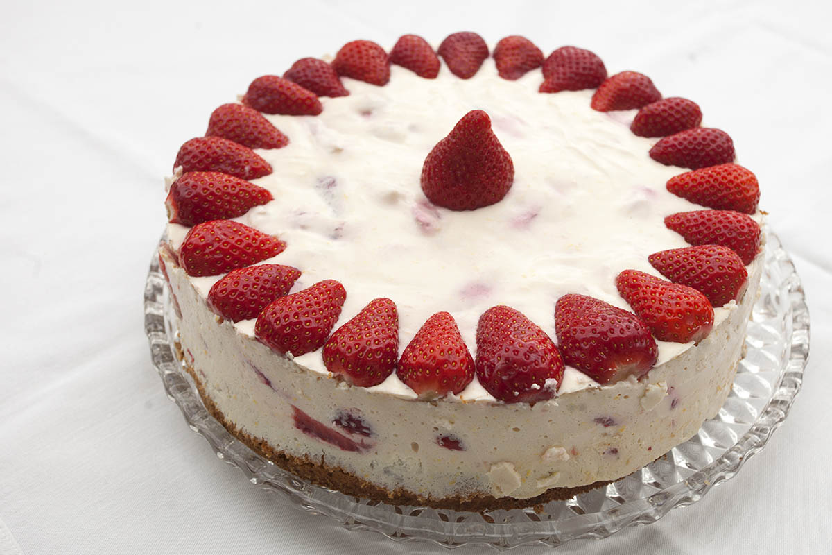 Westerwlder Rezepte - Erdbeer-Quark-Torte