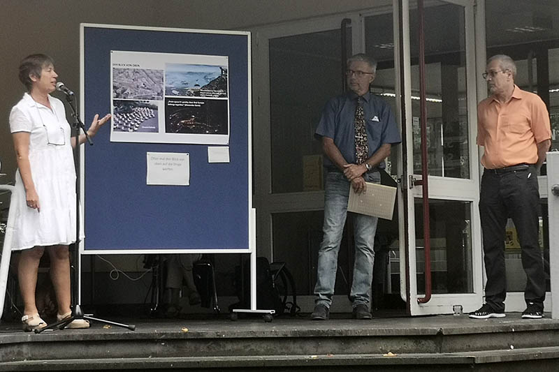 Doris Schult-Schwering wurde zur kommissarischen Schulleitung ernannt. Fotos: privat