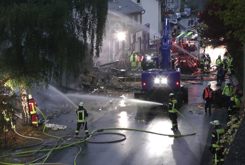 Eine Explosion ersch�tterte Daaden im September 2025. (Foto: Archiv/RS Media)