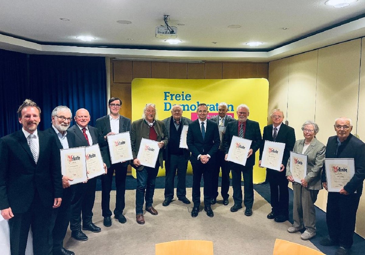 630 Jahre treuer Einsatz fr Freiheit, Demokratie und Gesellschaft in der FDP