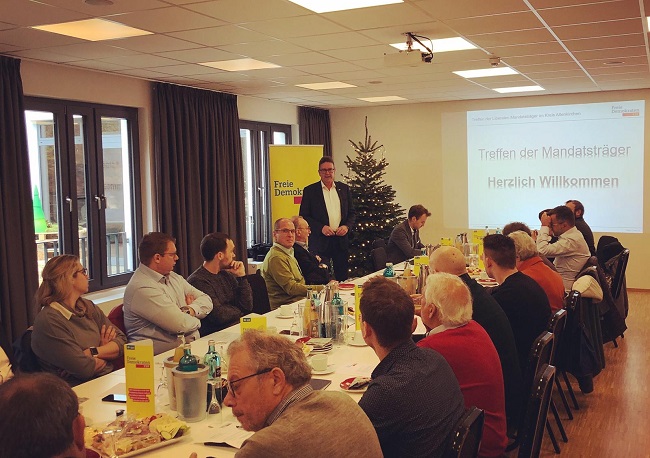 Treffen der FDP-Mandatstrger im Kreis Altenkirchen