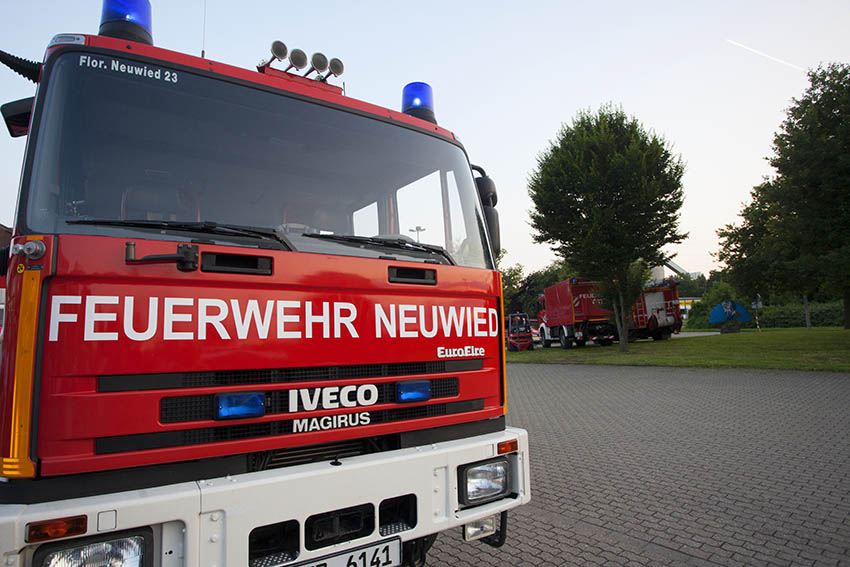 Nchtliches Grillevent lst groen Feuerwehreinsatz aus