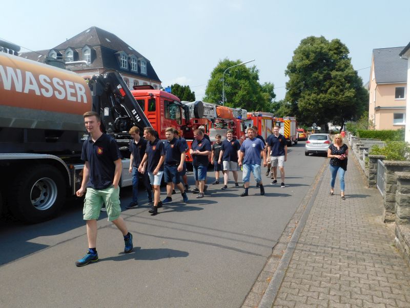 Die FFW Herschbach im Feier-Marathon