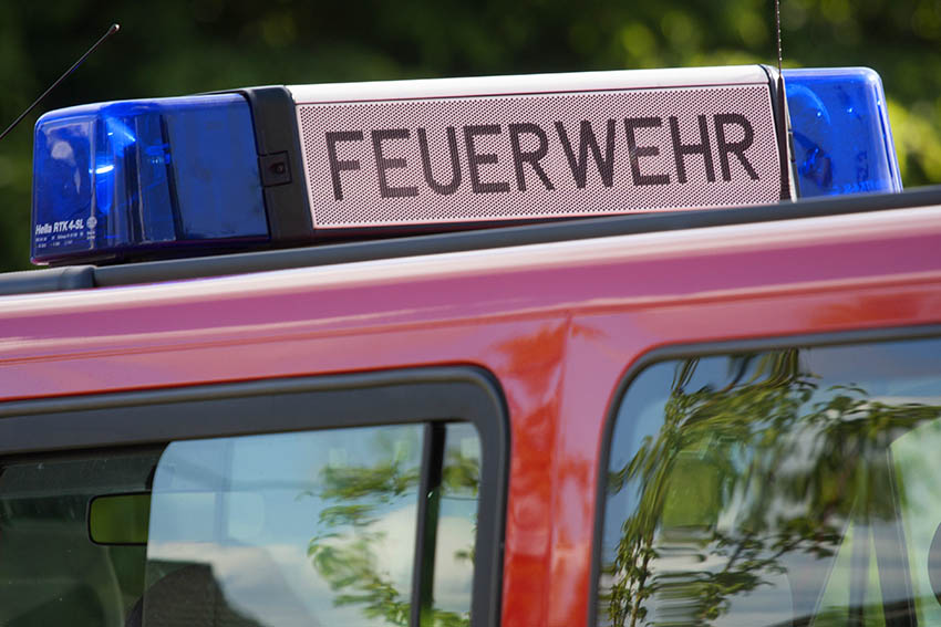 Brand in Ferienhaussiedlung in Kirburg