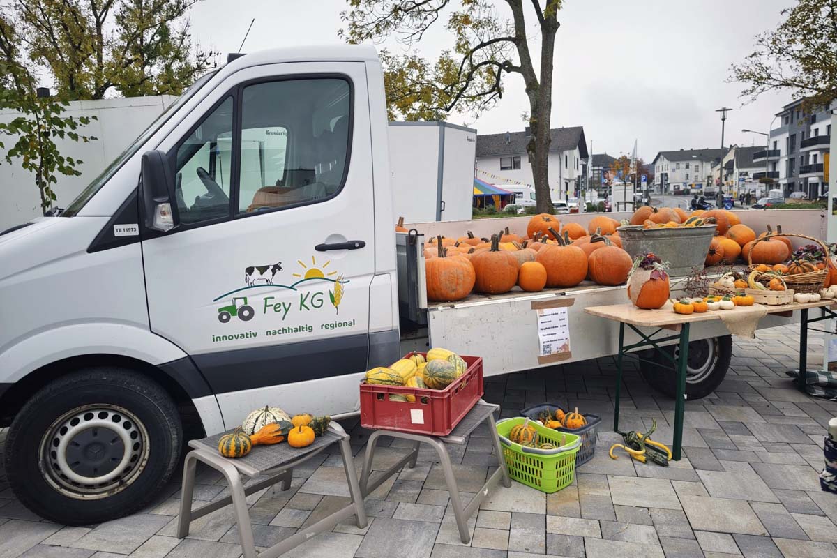 Regionalmarkt in Flammersfeld: Bei bestem Herbstwetter ein Besuchermagnet
