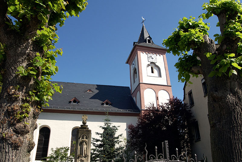 Die evangelische Kirche prgt das Ortsbild von Oberbieber. Foto: Stadt Neuwied