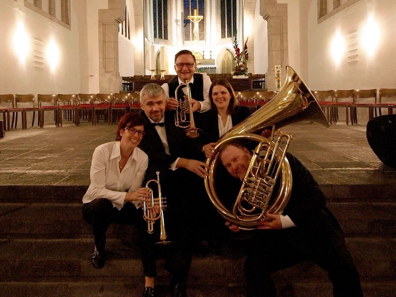 Frechblech in der Florinskirche Koblenz. Foto: privat